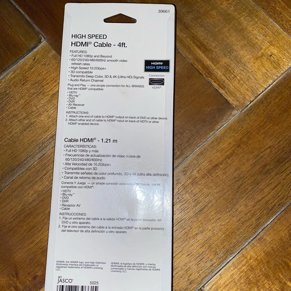 Power Gear HDMI High Speed Digital Audio Video Cable.